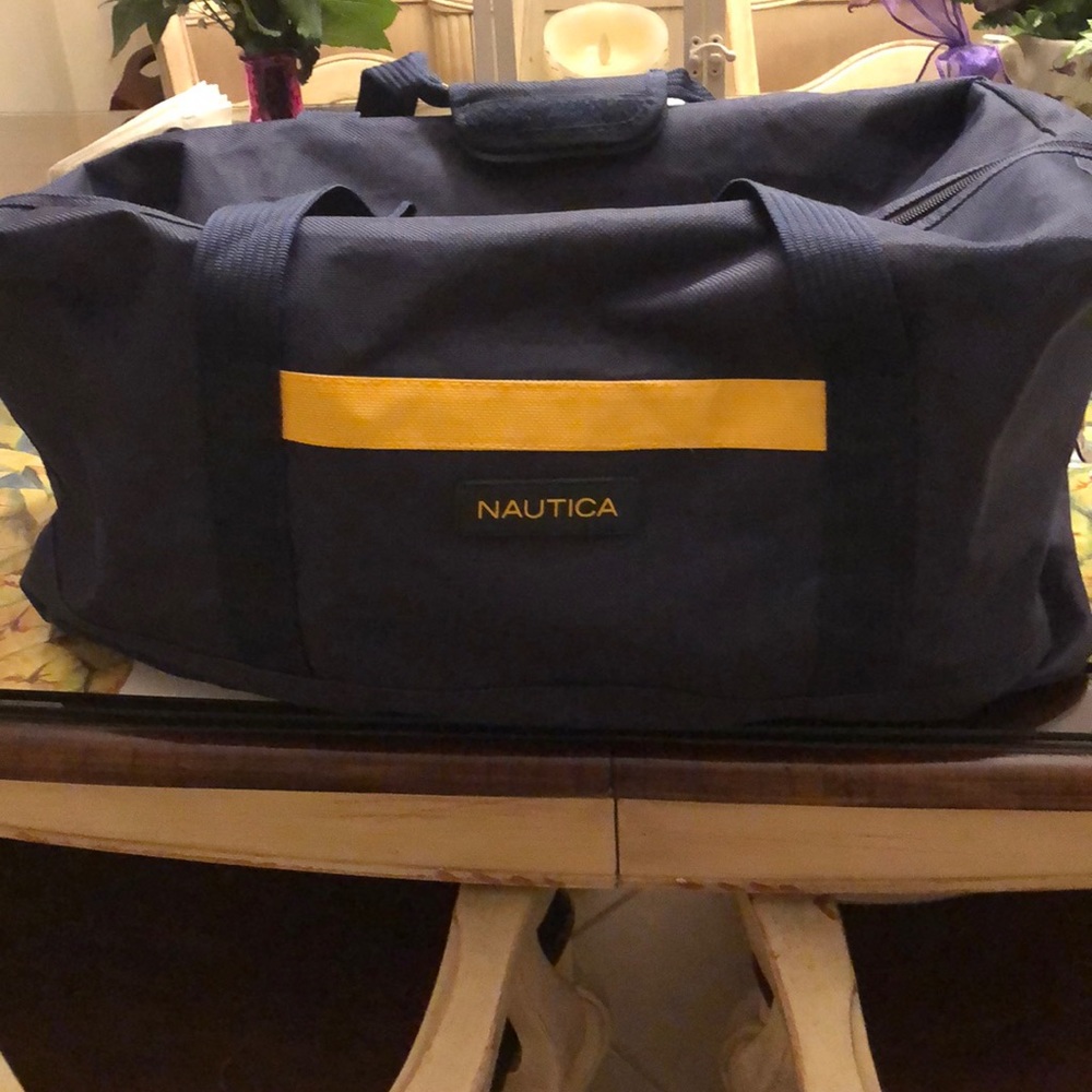 Brand new Nautica duffel bag